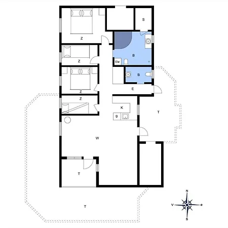 Bl411-pandrup-hunetorp-klitvej-223 Semesterbostad *