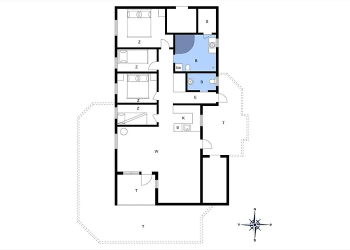 Bl411-pandrup-hunetorp-klitvej-223 Сasa de vacaciones *